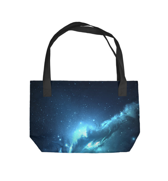 Пляжная сумка с изображением Atlantis Nebula цвета 