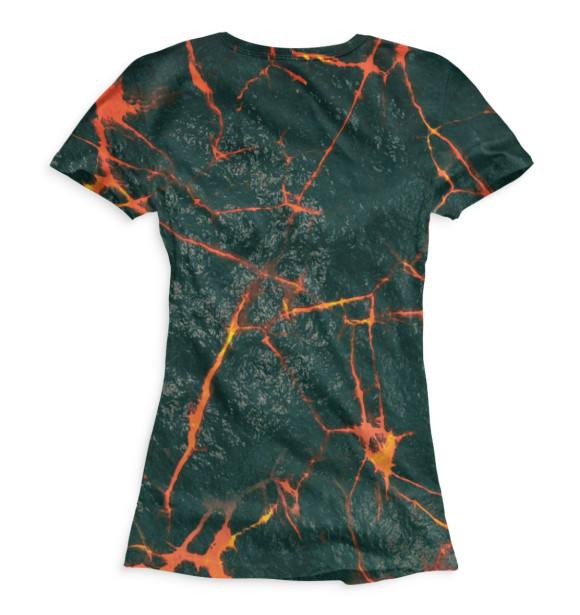 Женская футболка с изображением M-1 Fighter цвета Белый