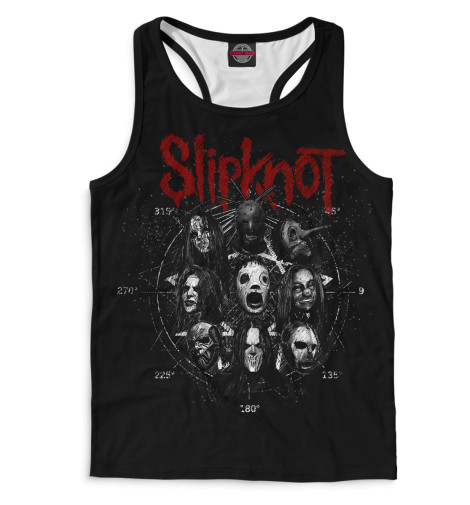 

Майки борцовки Print Bar, Чёрный, Slipknot