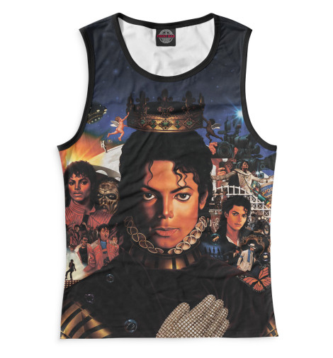 

Майки Print Bar, Белый, Michael Jackson