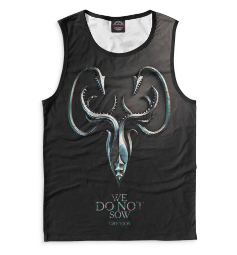 

Майки Print Bar, Чёрный, Символ Грейджой