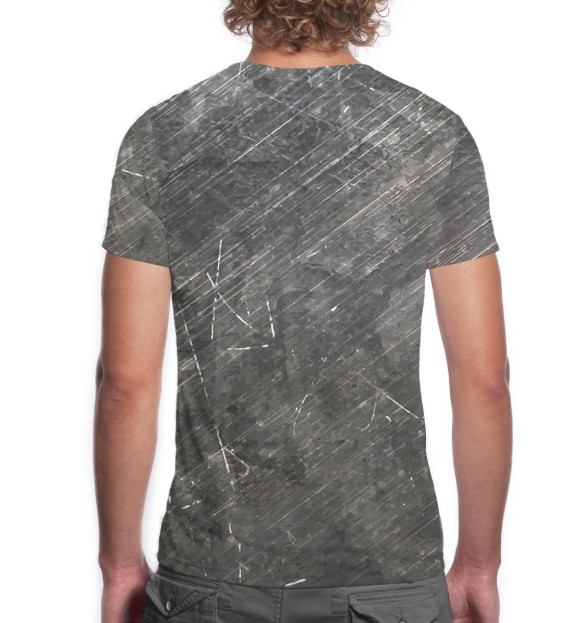 Мужская футболка с изображением Произведено в 1972 цвета Белый