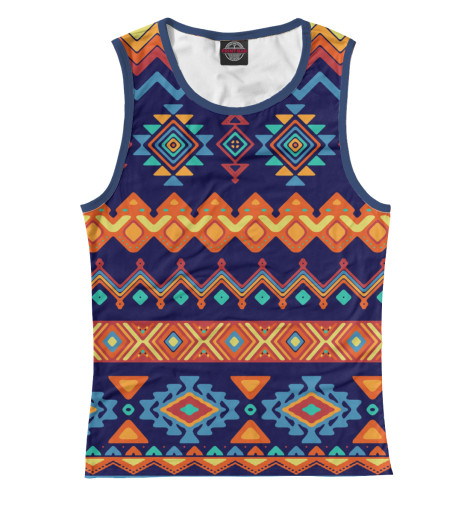 

Майки Print Bar, Белый, Африканский узор