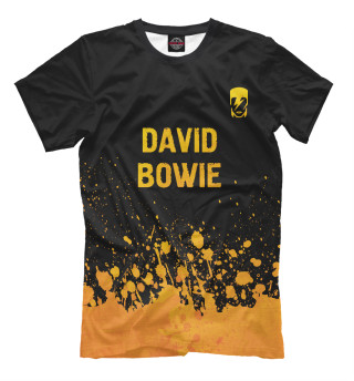  David Bowie Gold Gradient