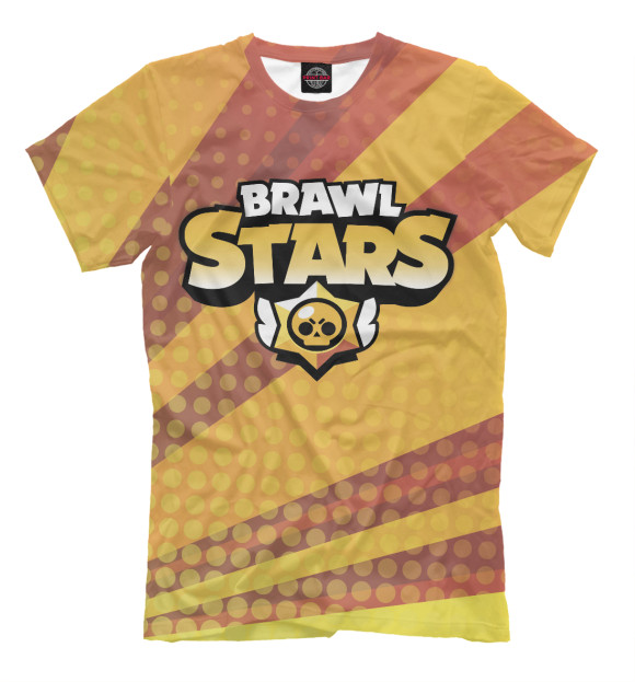 Футболка для мальчиков с изображением Brawl Stars цвета Белый