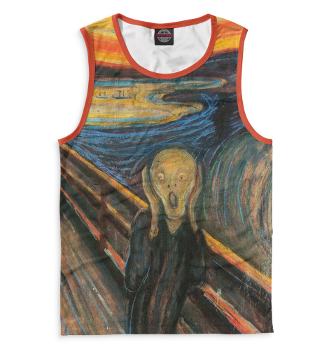 

Майки Print Bar, Белый, Крик