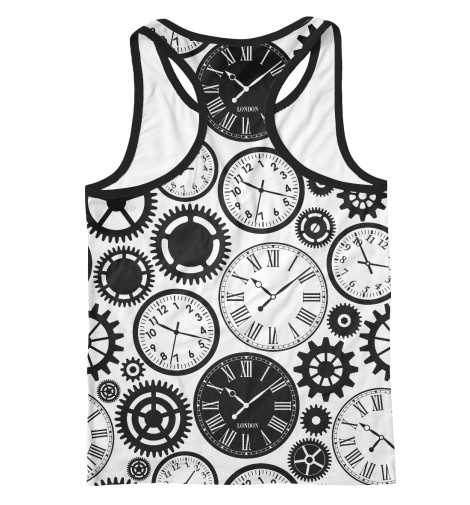 

Майки борцовки Print Bar, Белый, Time is running out