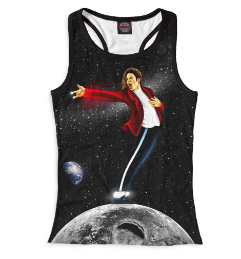 

Майки борцовки Print Bar, Белый, Michael Jackson