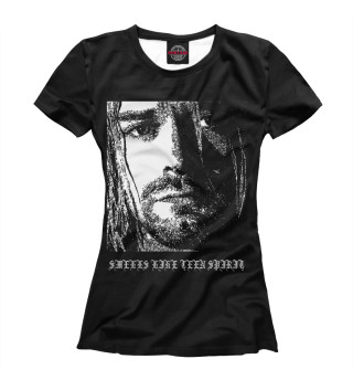 Женская футболка Nirvana