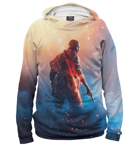 

Худи Print Bar, Белый, Battlefield 1