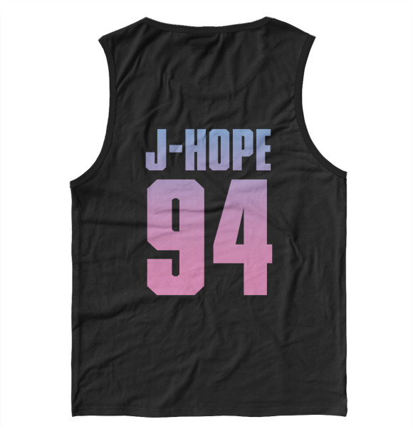 Майка для мальчика с изображением BTS J-hope цвета Белый