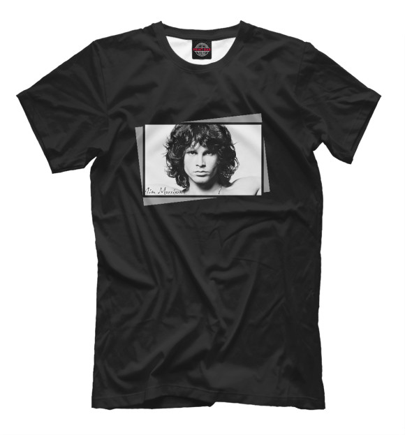 Мужская футболка с изображением The Doors цвета Черный