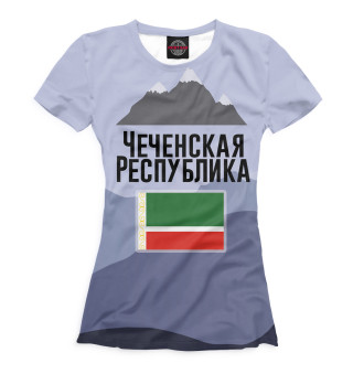 Футболка для девочек Чечня