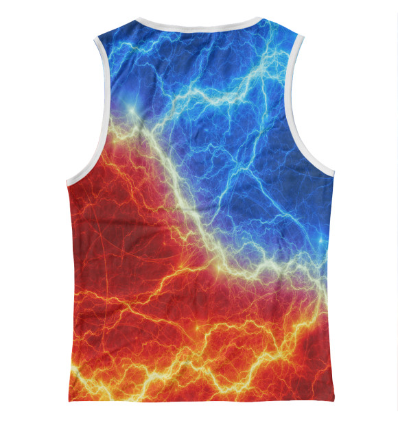 Майка для девочки с притом Hyundai цвета Белый Майка для девочки с изображением Hyundai цвета Белый