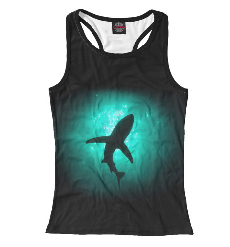 

Майки борцовки Print Bar, Белый, Shark