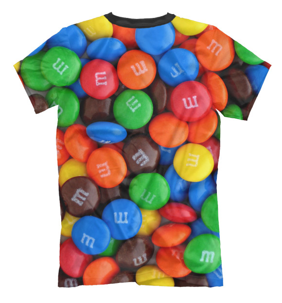 Мужская футболка с изображением M&M'S цвета Белый