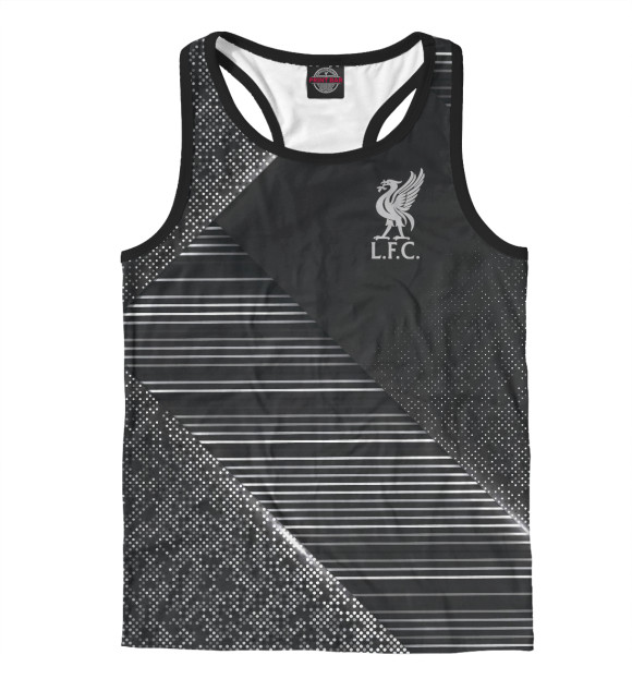 Мужская майка-борцовка с изображением Liverpool F.C. цвета Белый