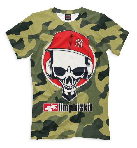 

Футболки Print Bar, Молочно-белый, Limp Bizkit