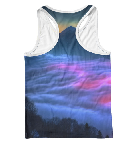 

Майки борцовки Print Bar, Белый, Туман