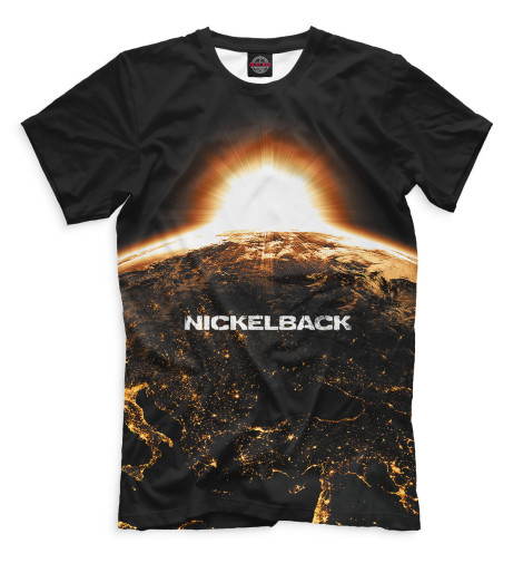

Футболки Print Bar, Черный, Nickelback