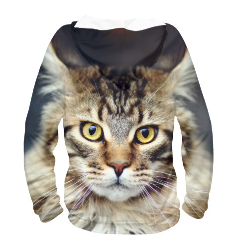 

Худи Print Bar, Белый, Пушистый кот