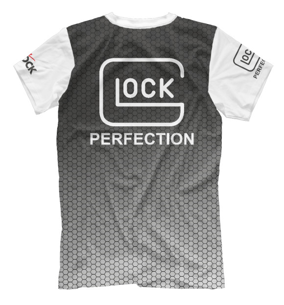 Футболка для мальчиков с изображением Practical Shooting (Glock Style) цвета Белый