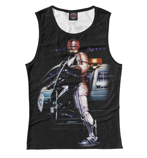 

Майки Print Bar, Белый, Robocop 1987