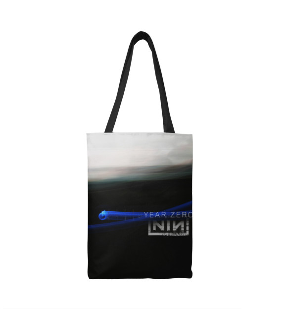 Сумка-шоппер с изображением Nine Inch Nails цвета 