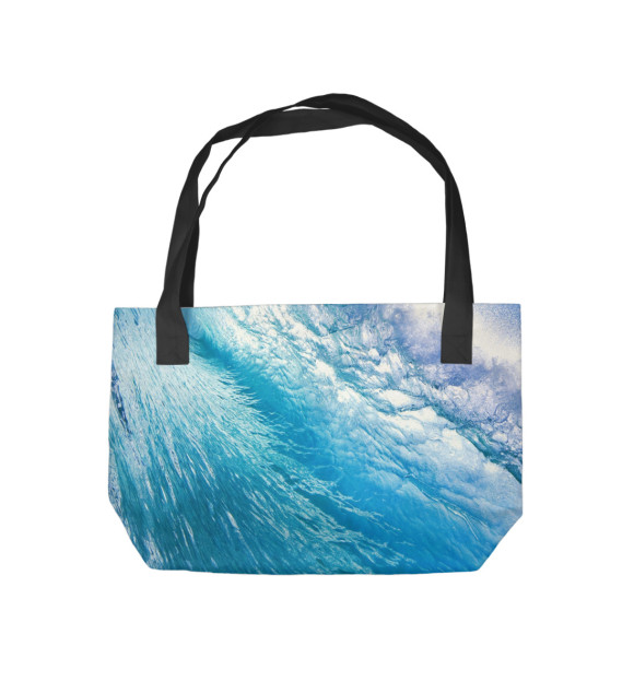 Пляжная сумка с изображением Море цвета 