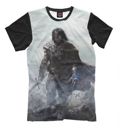 

Футболки Print Bar, Молочно-белый, Middle-earth: Shadow of Mordor