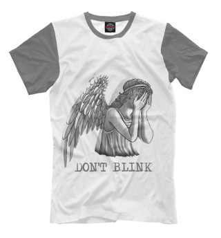 Мужская футболка Плачущий ангел