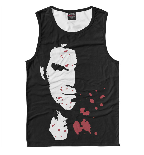 Майка для мальчика с изображением Dexter Blood цвета Белый