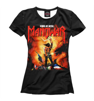 Женская футболка Manowar