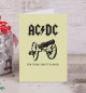 Открытка AC/DC