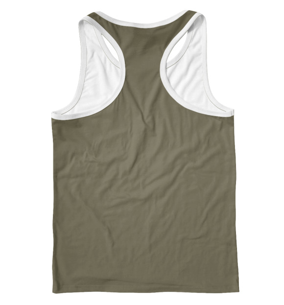 Мужская майка-борцовка с изображением Армия США 1941 цвета Белый