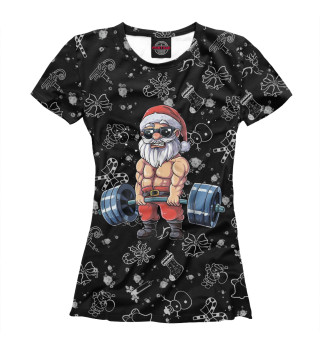Футболка для девочек Power Santa
