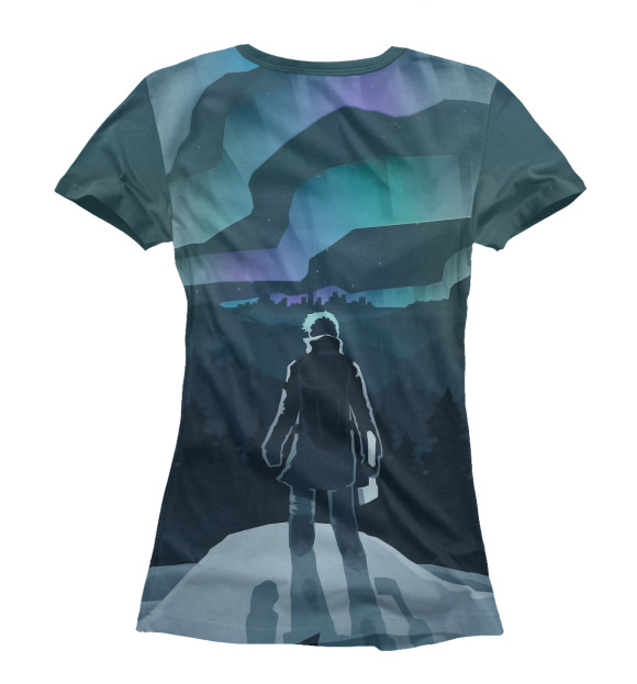 Футболка для девочек с изображением The Long Dark цвета Белый