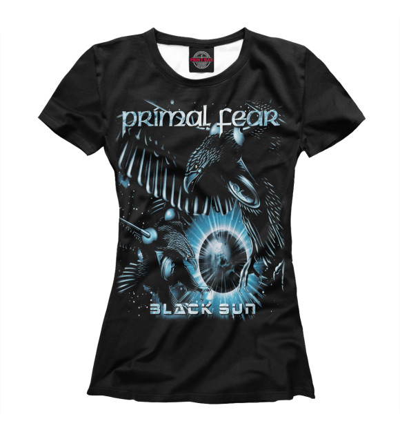 Женская футболка с изображением Primal Fear цвета Белый