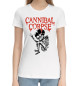 Женская хлопковая футболка Cannibal Corpse