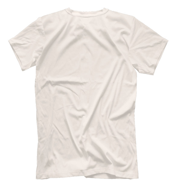 Мужская футболка с изображением Влюбленные бегемоты цвета Белый