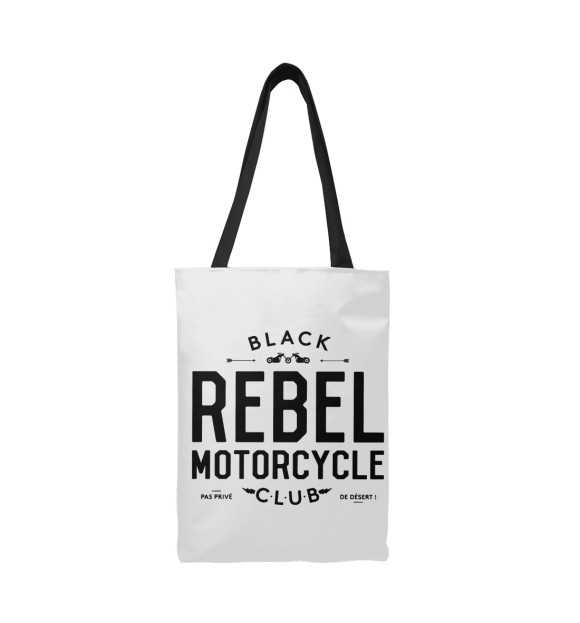 Сумка-шоппер с изображением Black Rebel Motorcycle Club цвета 