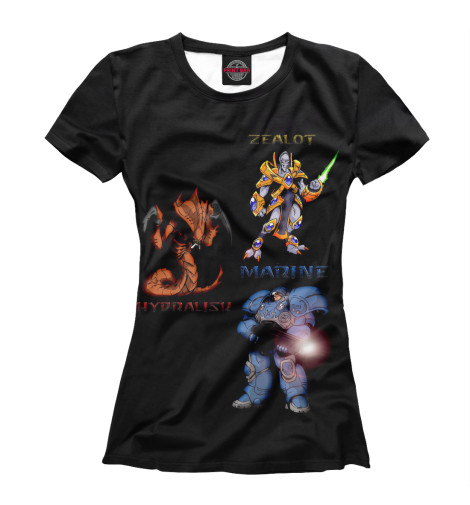

Футболки Print Bar, Белый, StarCraft2