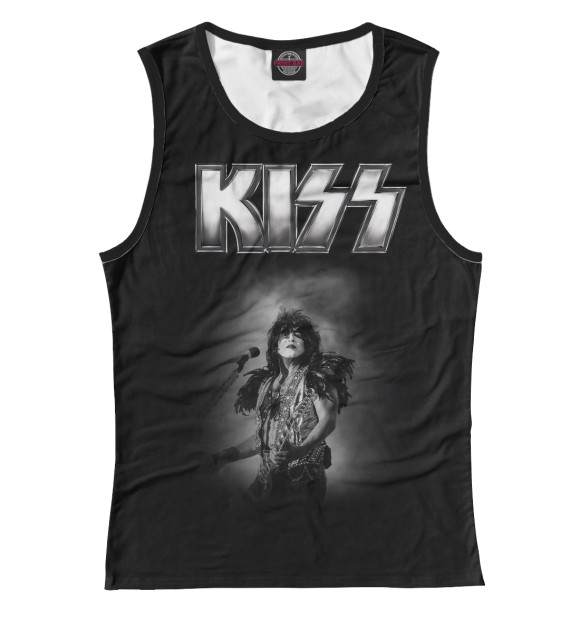 Майка для девочки с изображением Paul Stanley цвета Белый