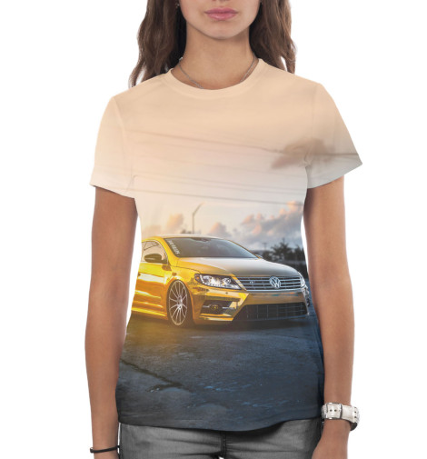 

Футболки Print Bar, Белый, Volkswagen