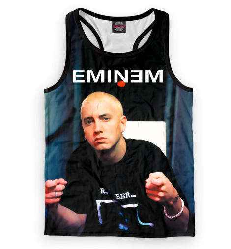 

Майки борцовки Print Bar, Белый, Eminem