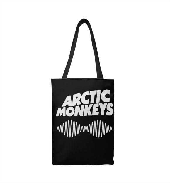 Сумка-шоппер с изображением Arctic Monkeys цвета 