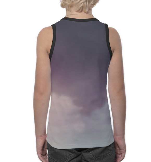 Майка для мальчика с изображением Imagine Dragons цвета Белый