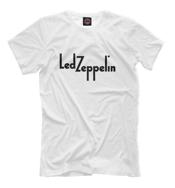 Футболка для мальчиков с изображением Led Zeppelin цвета Белый