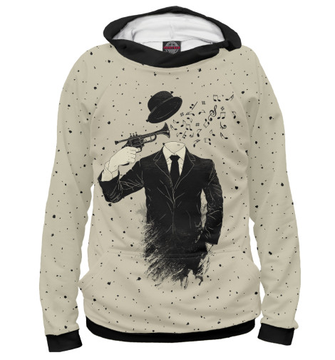 

Худи Print Bar, Белый, Музыкальный самоубийца