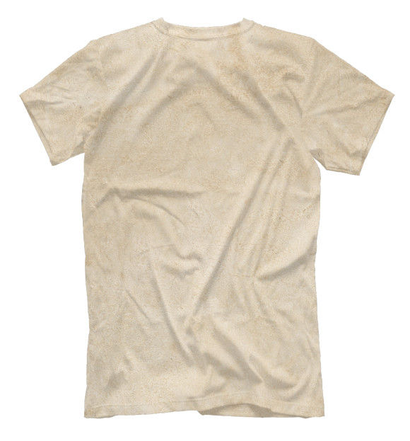 Мужская футболка с изображением Гордый вождь цвета Белый